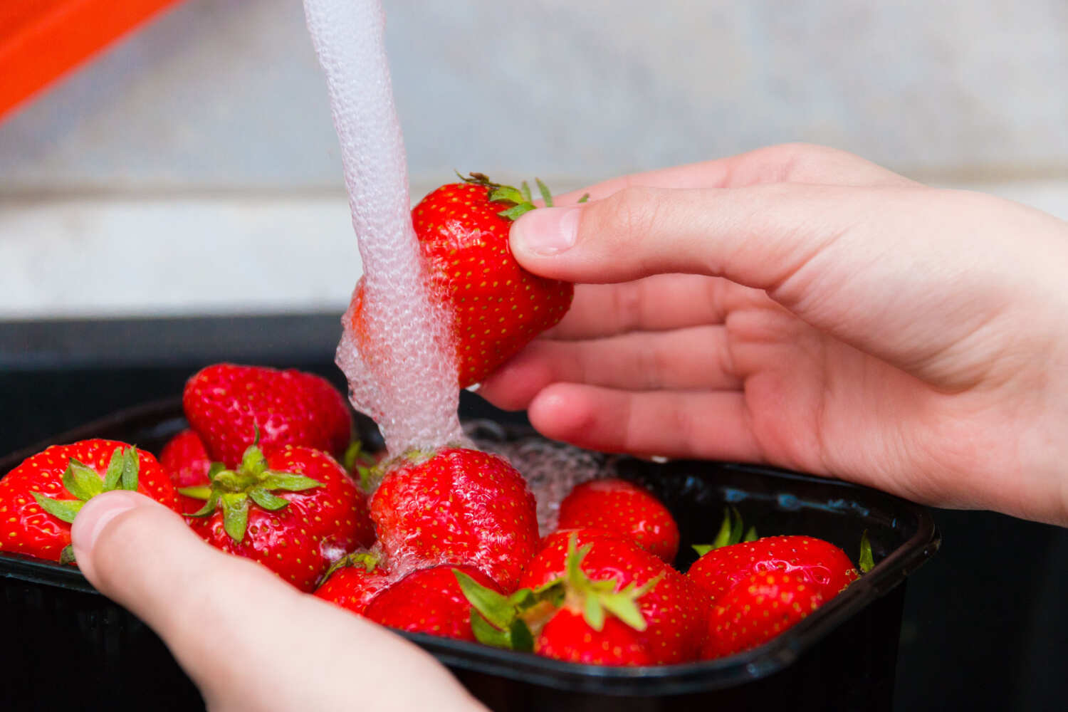 precautions to take before eating strawberry