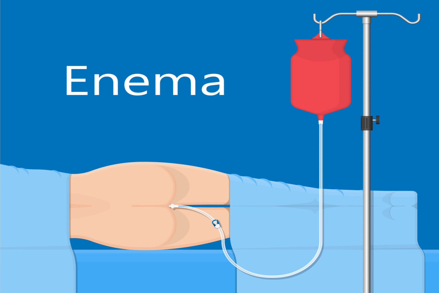 Steps to give enema to children