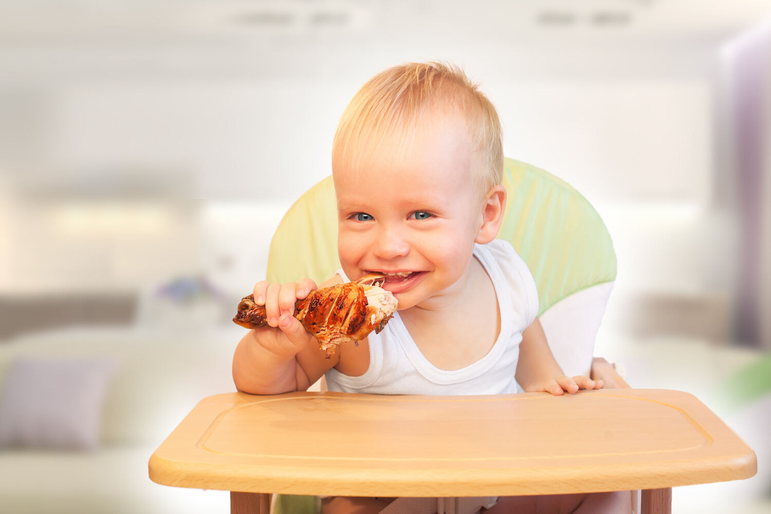 When can toddlers eat meat