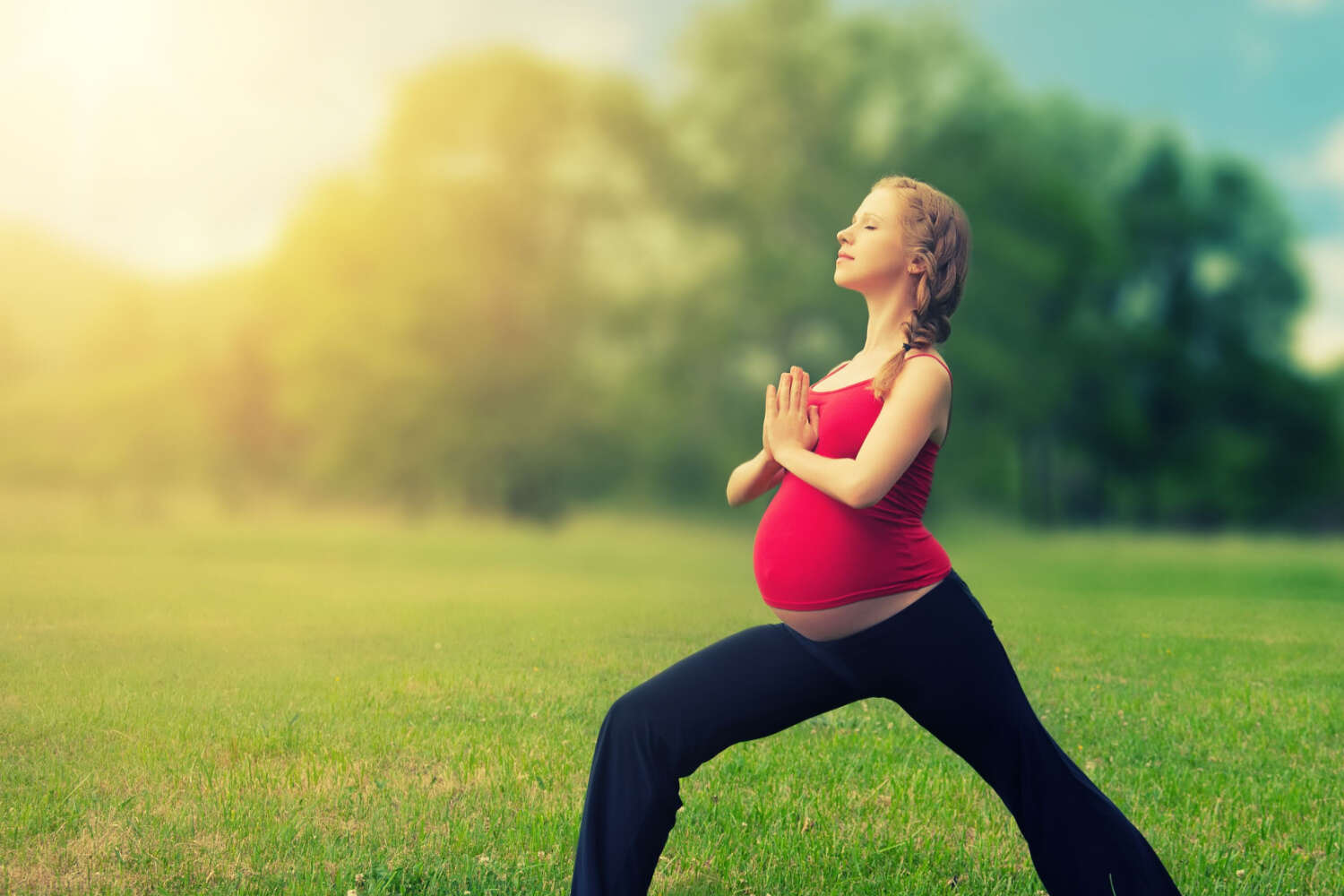 Surya Namaskar During the Second Trimester