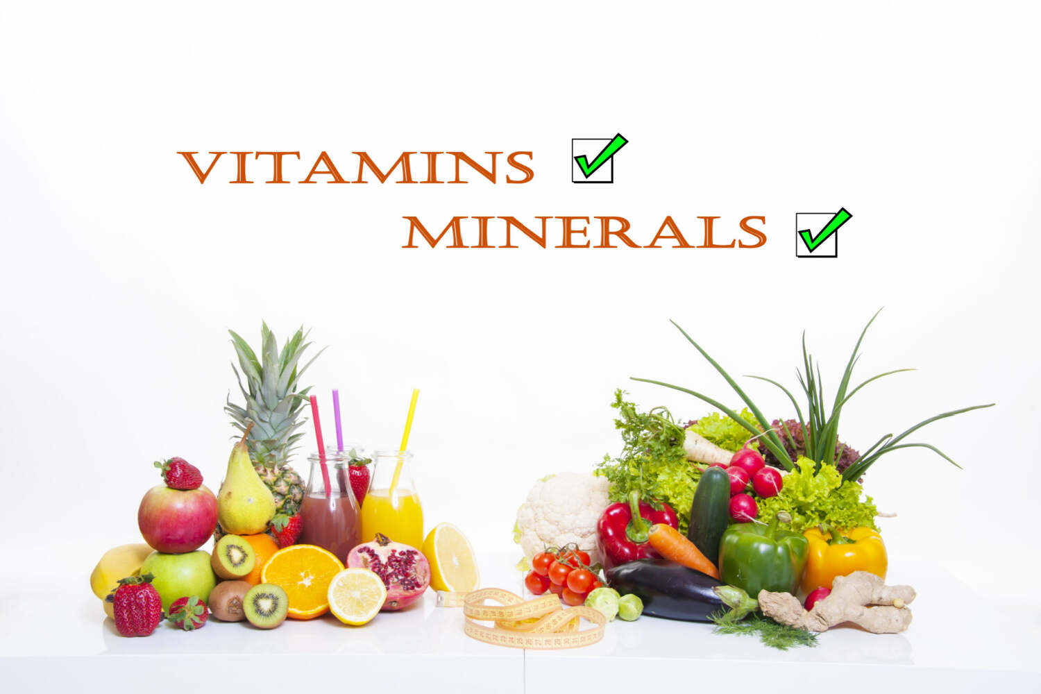 Vitamins and minerals are important for growing kids