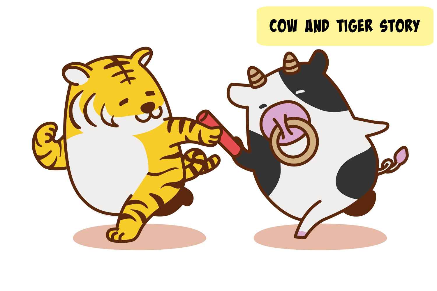 Cow And Tiger Story 
