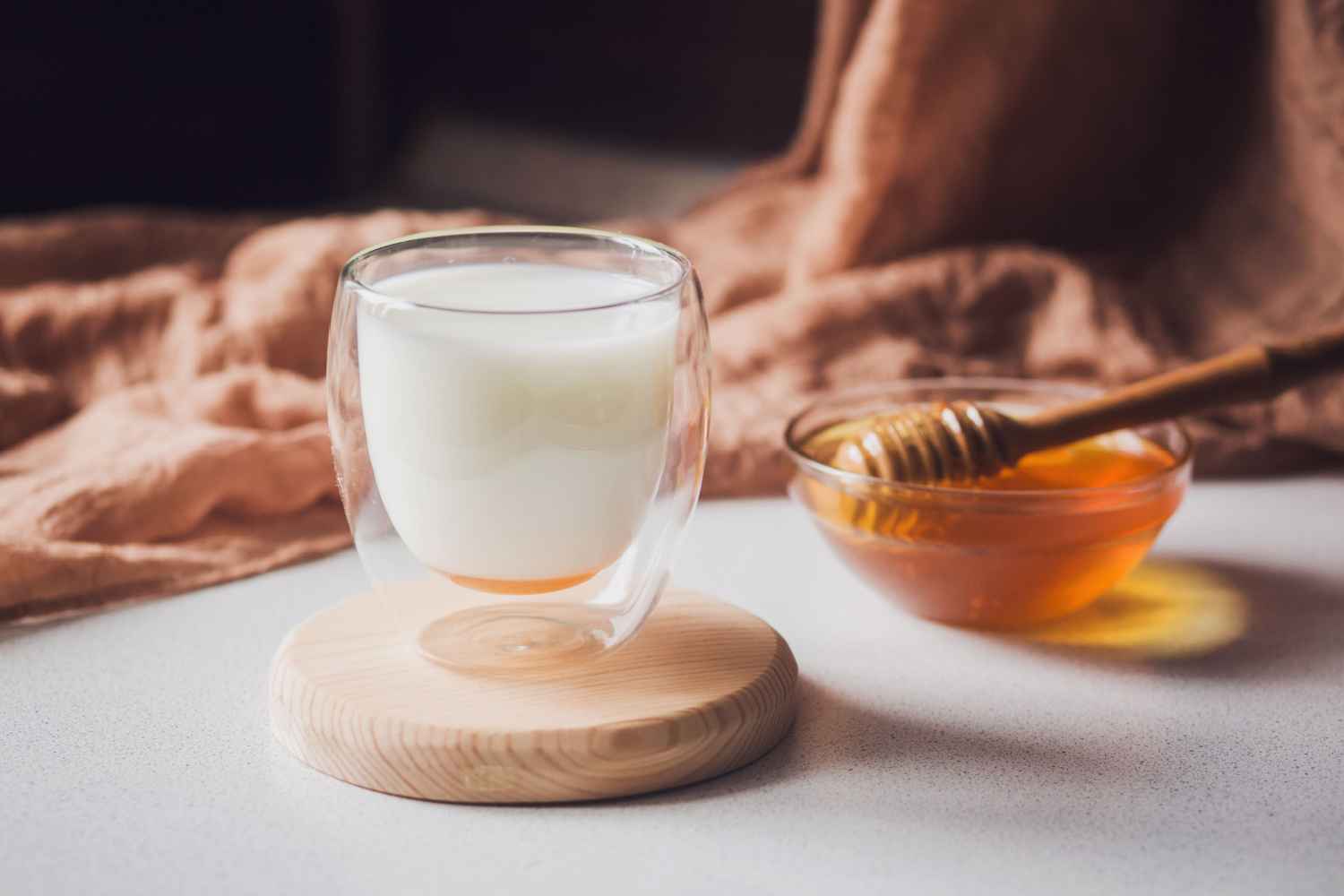 honey milk for heartbun