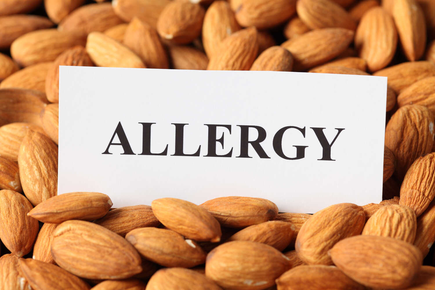 Almonds can cause nut allergy