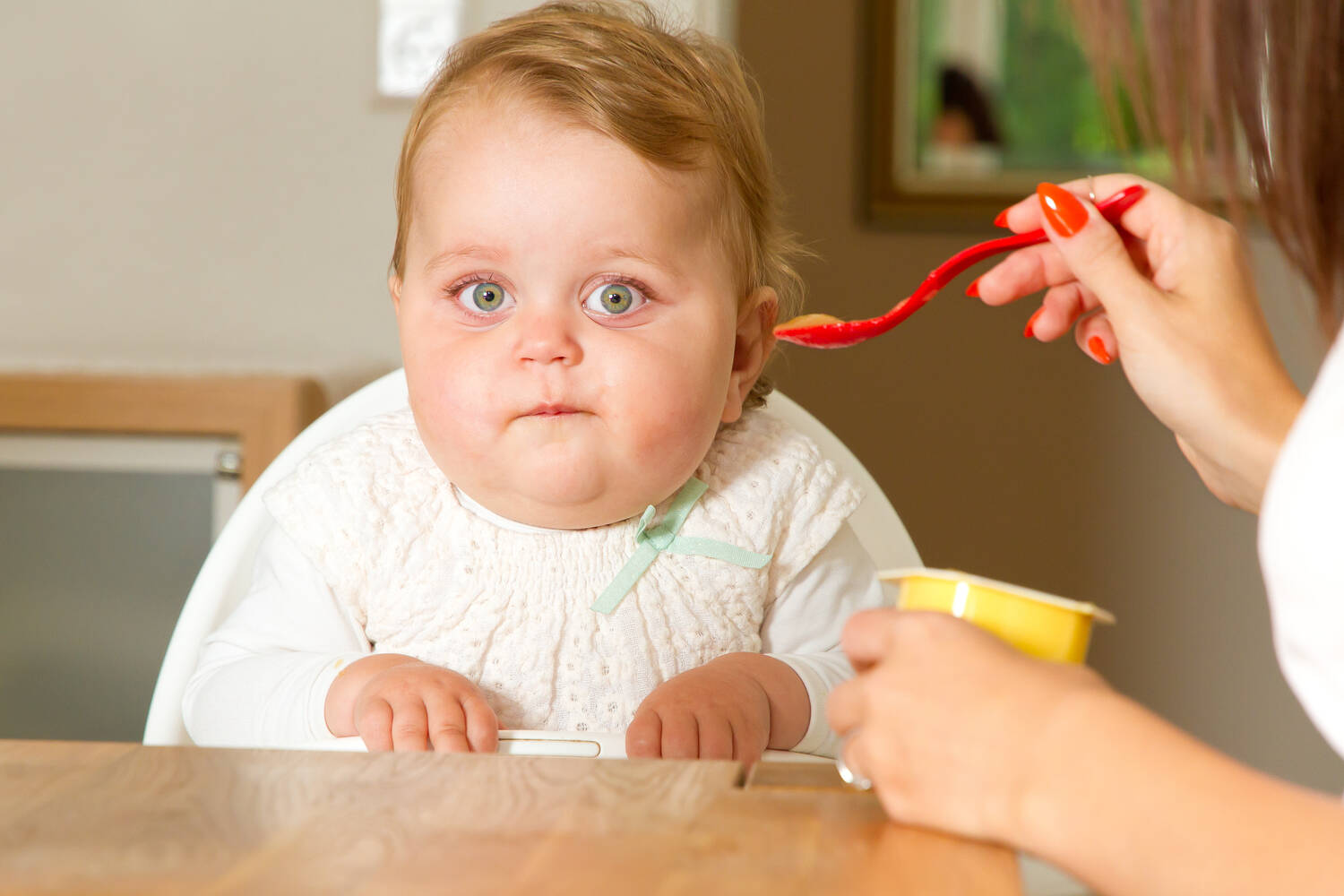 An obese toddler