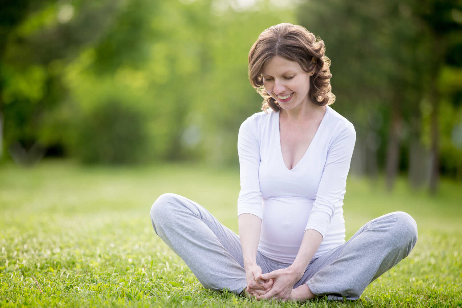 butterfly pose during pregnancy