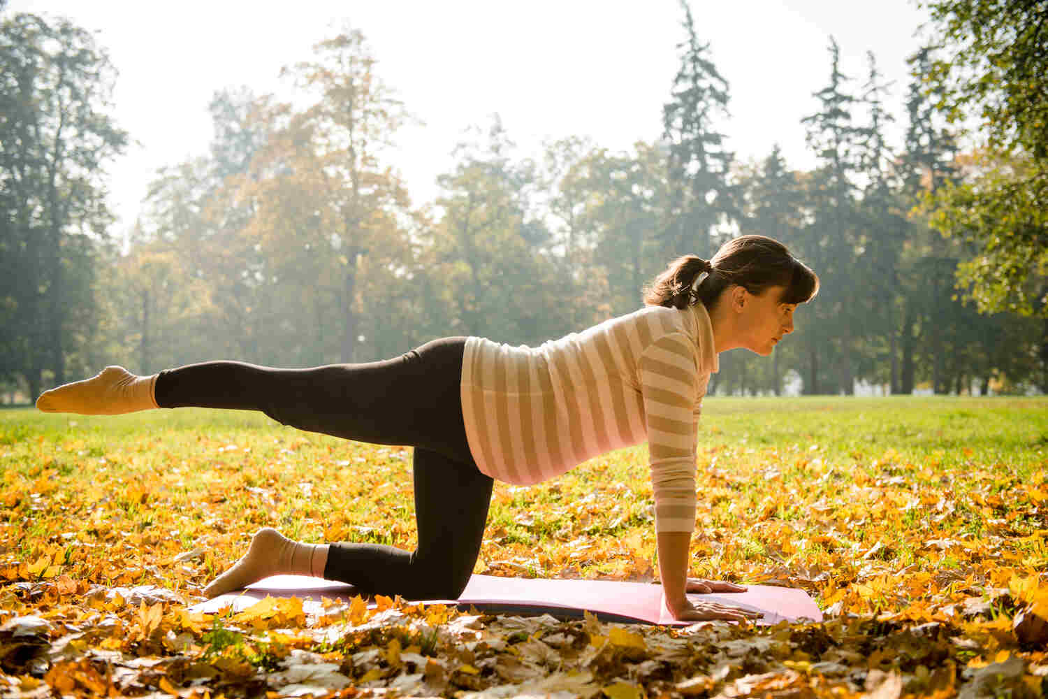  kneeling push ups during pregnancy