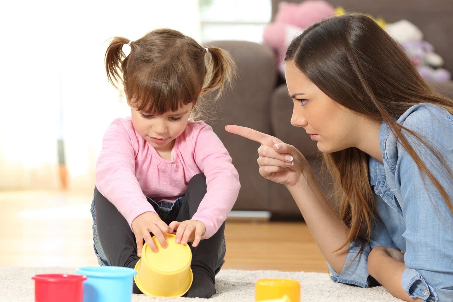 Parental control can lead to anger in toddlers