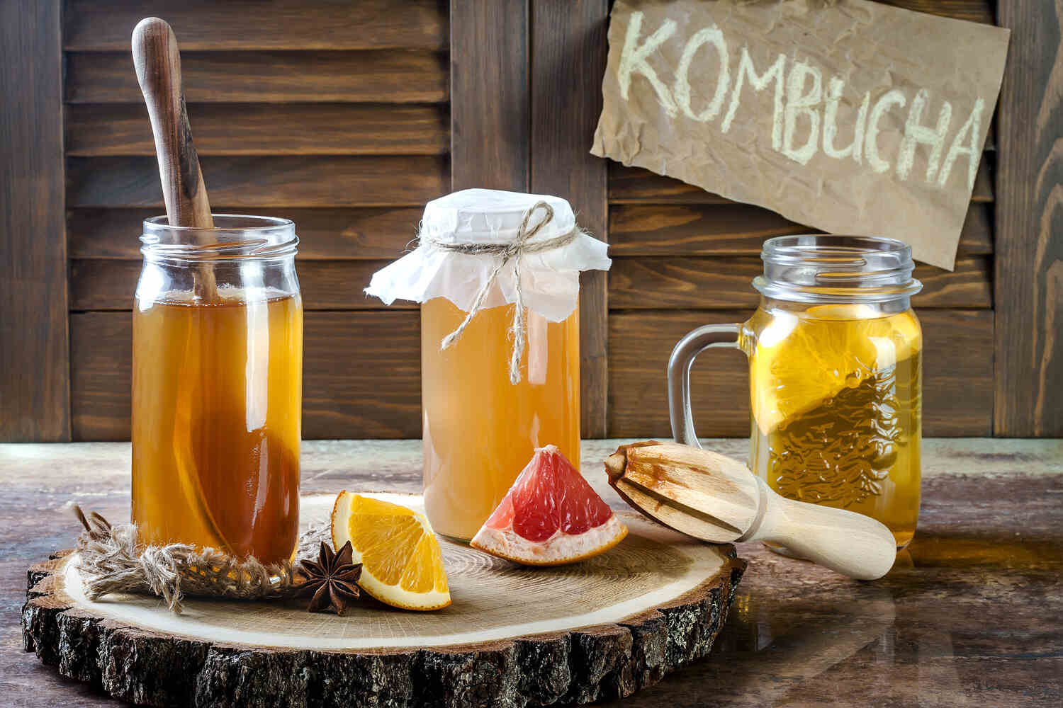 Kombucha drink 