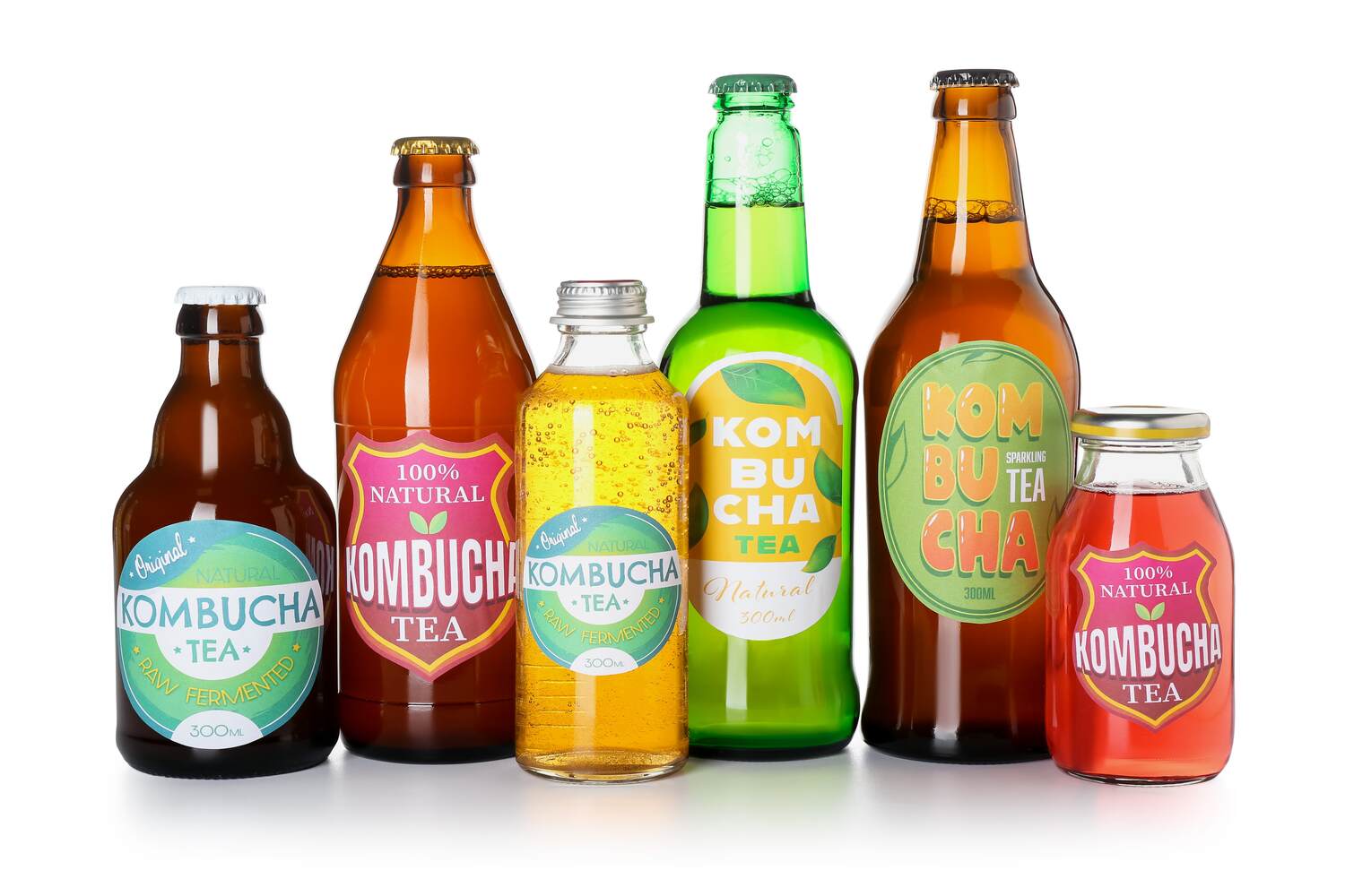 Packaged kombucha drink is safe for kids instead of homemade