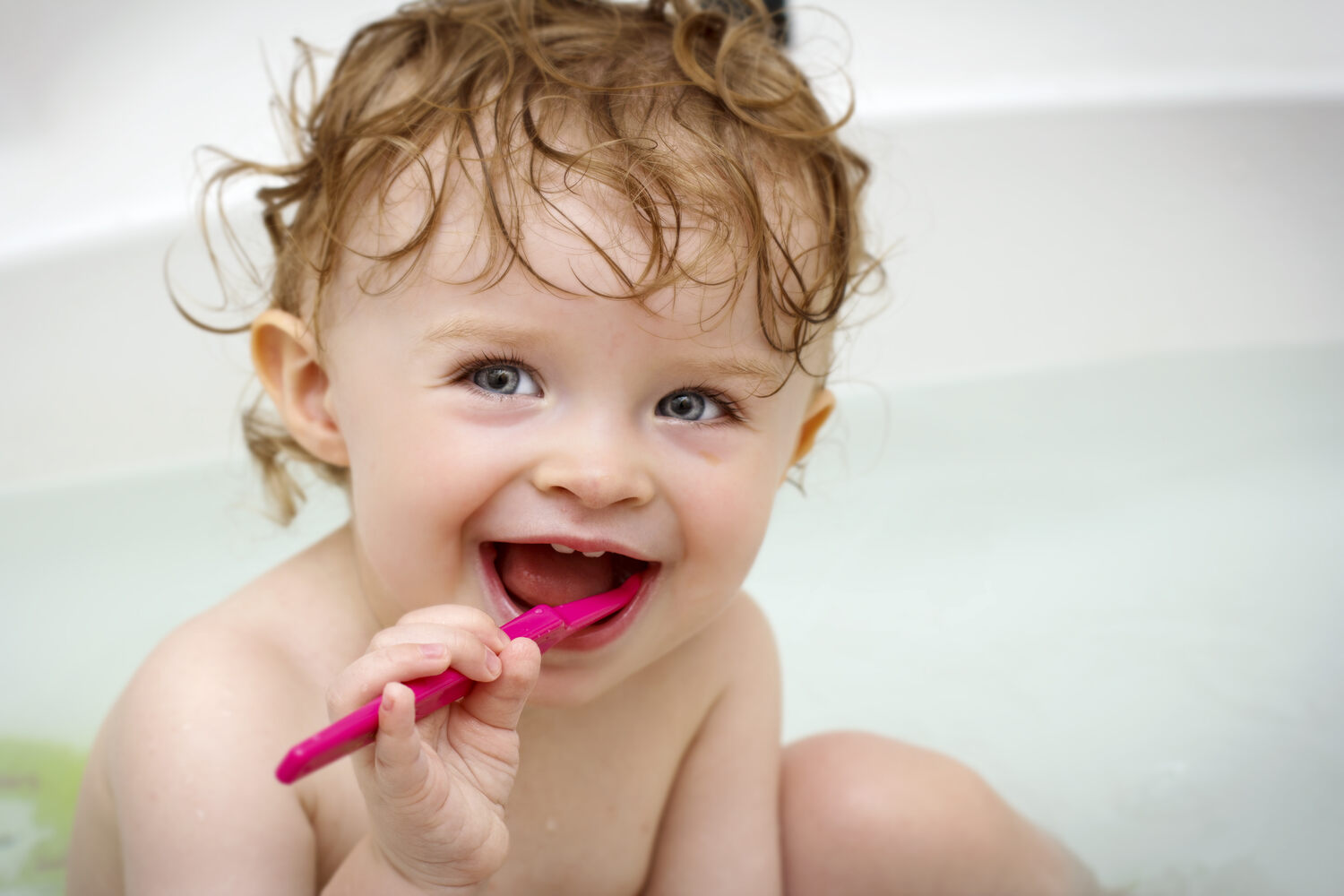 Regular brushing can help prevent tooth discoloration in toddlers
