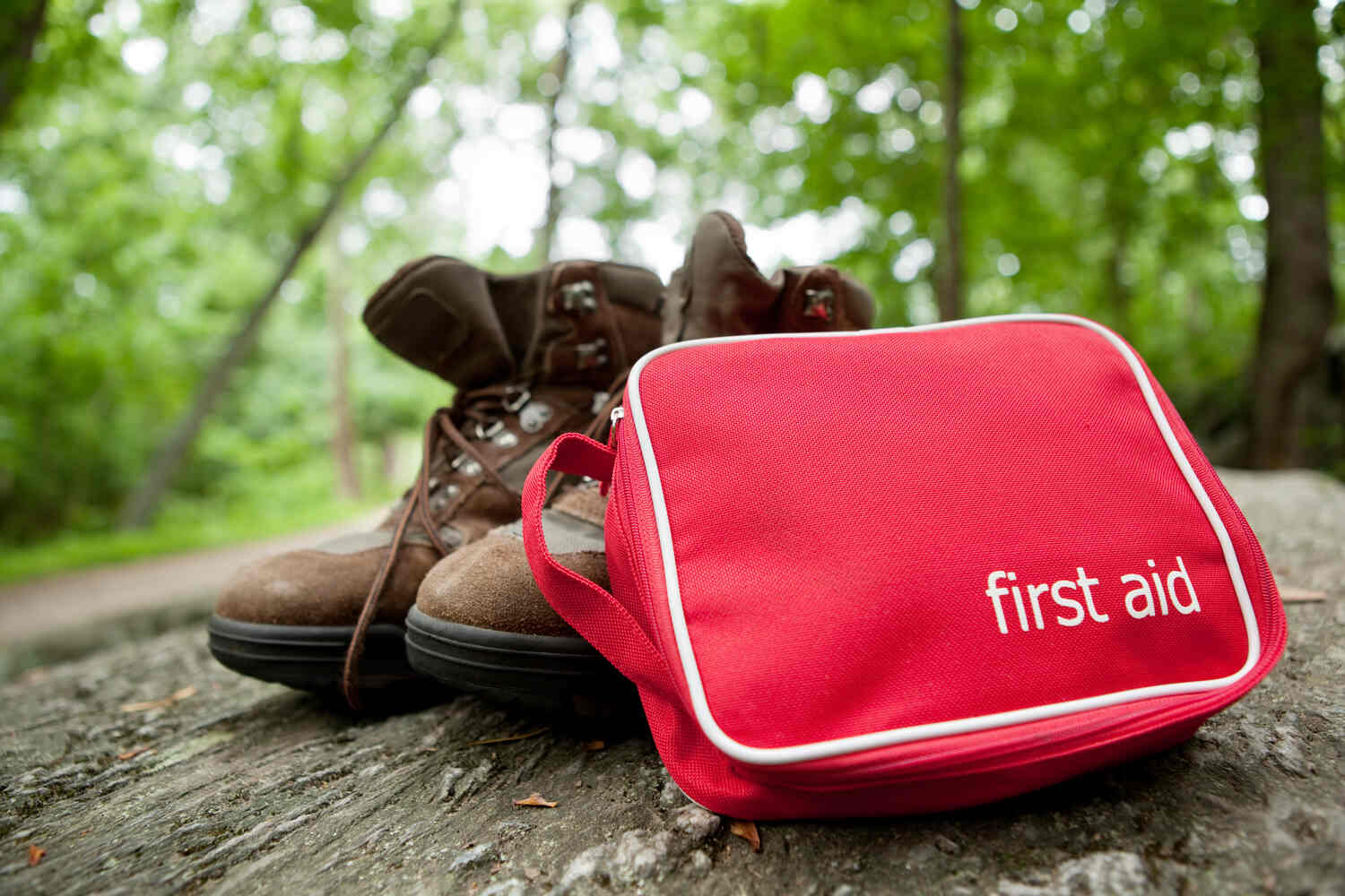 Pack baby's first aid kit