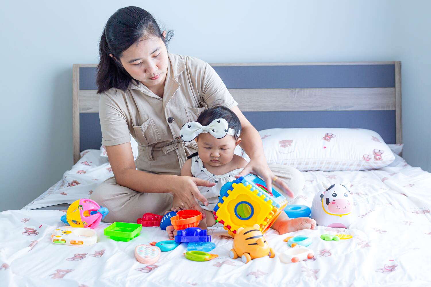 Play area in hotel room