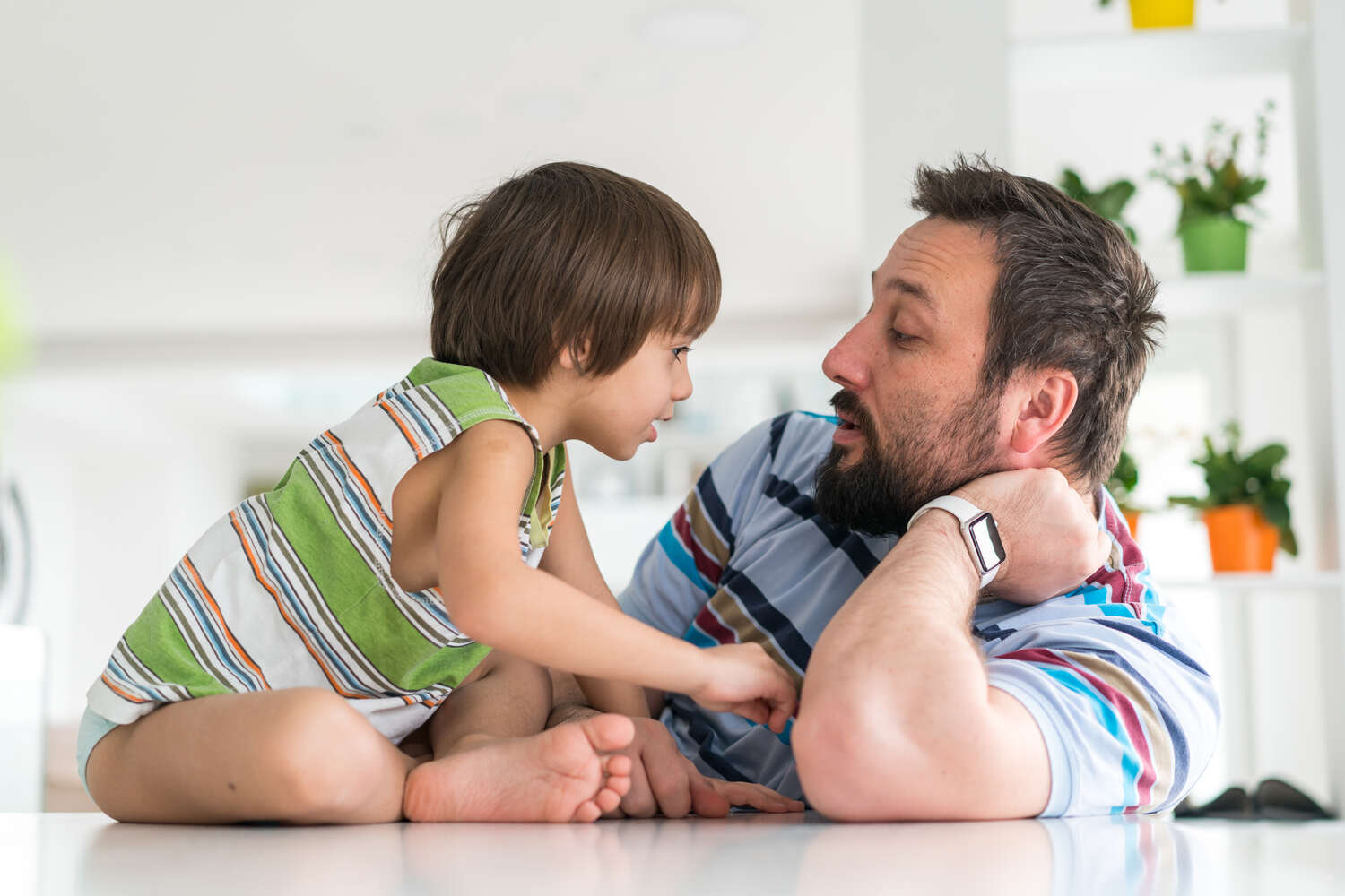 Talk to your child about making friends