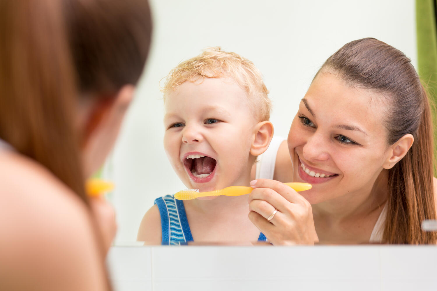 It is important to brush toddler's teeth