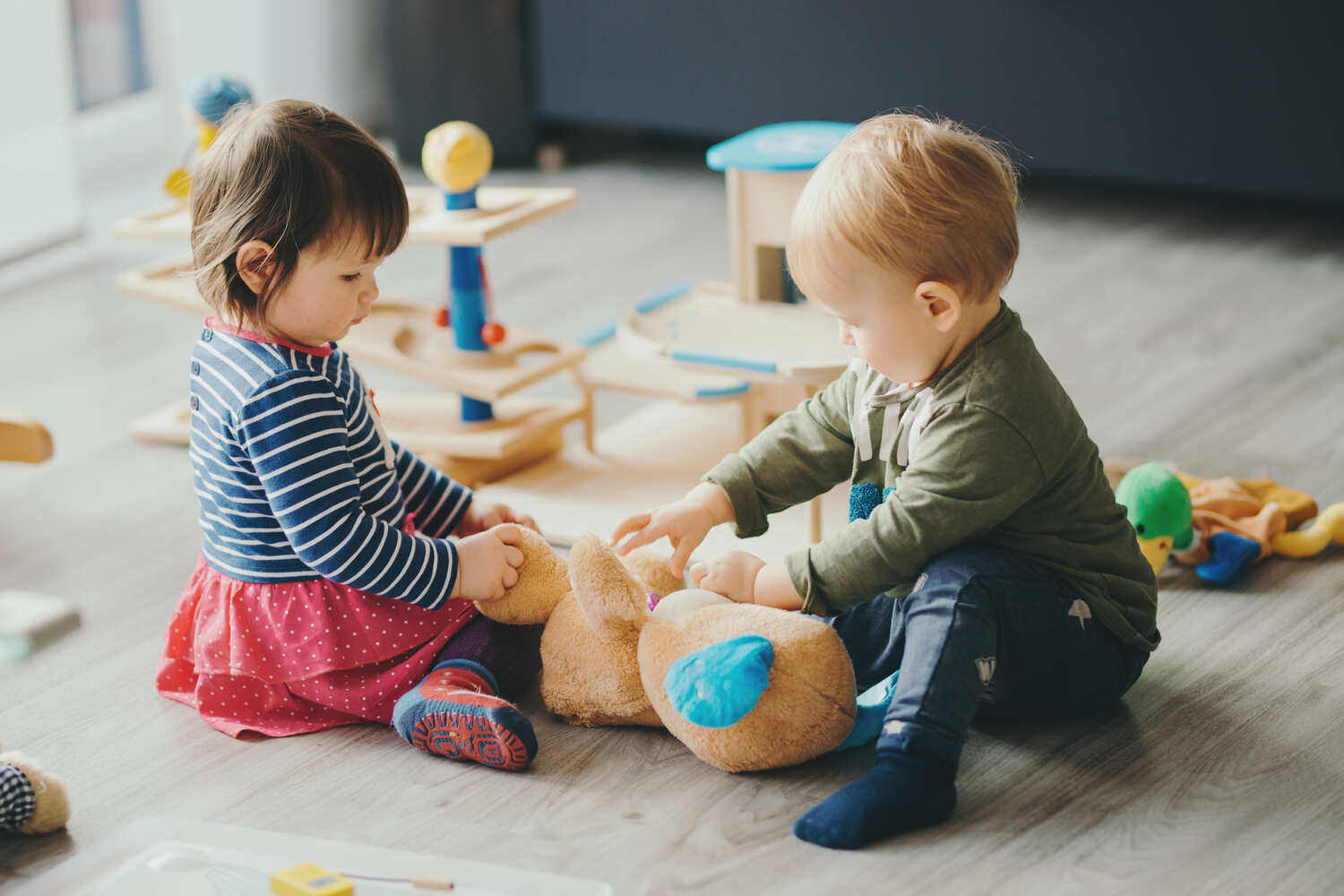 Do not scold your toddler for touching private parts