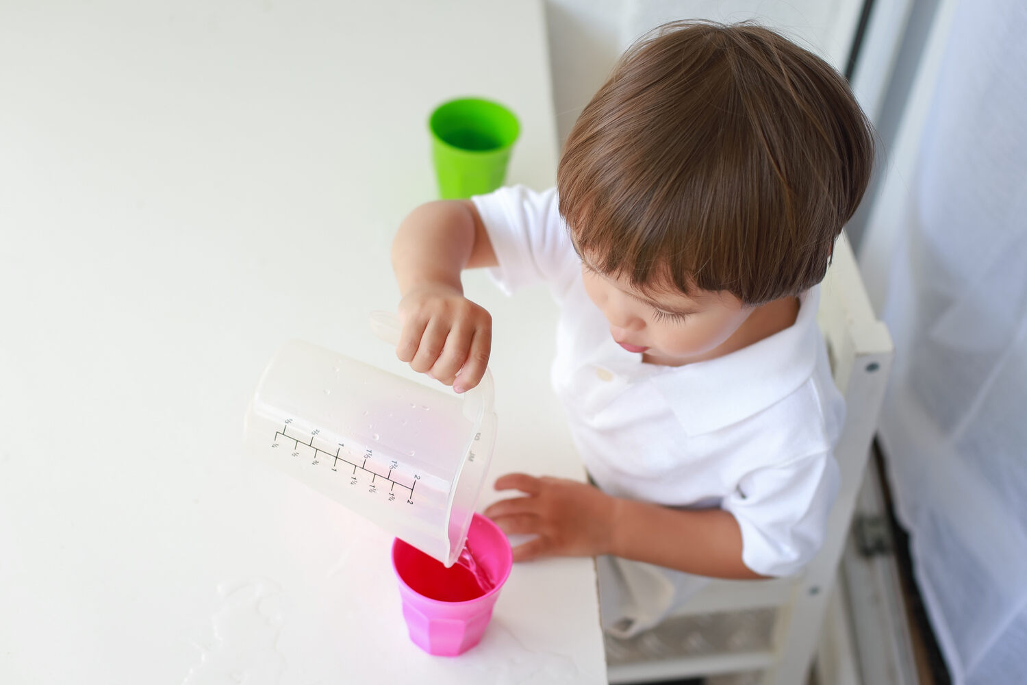 pouring activity