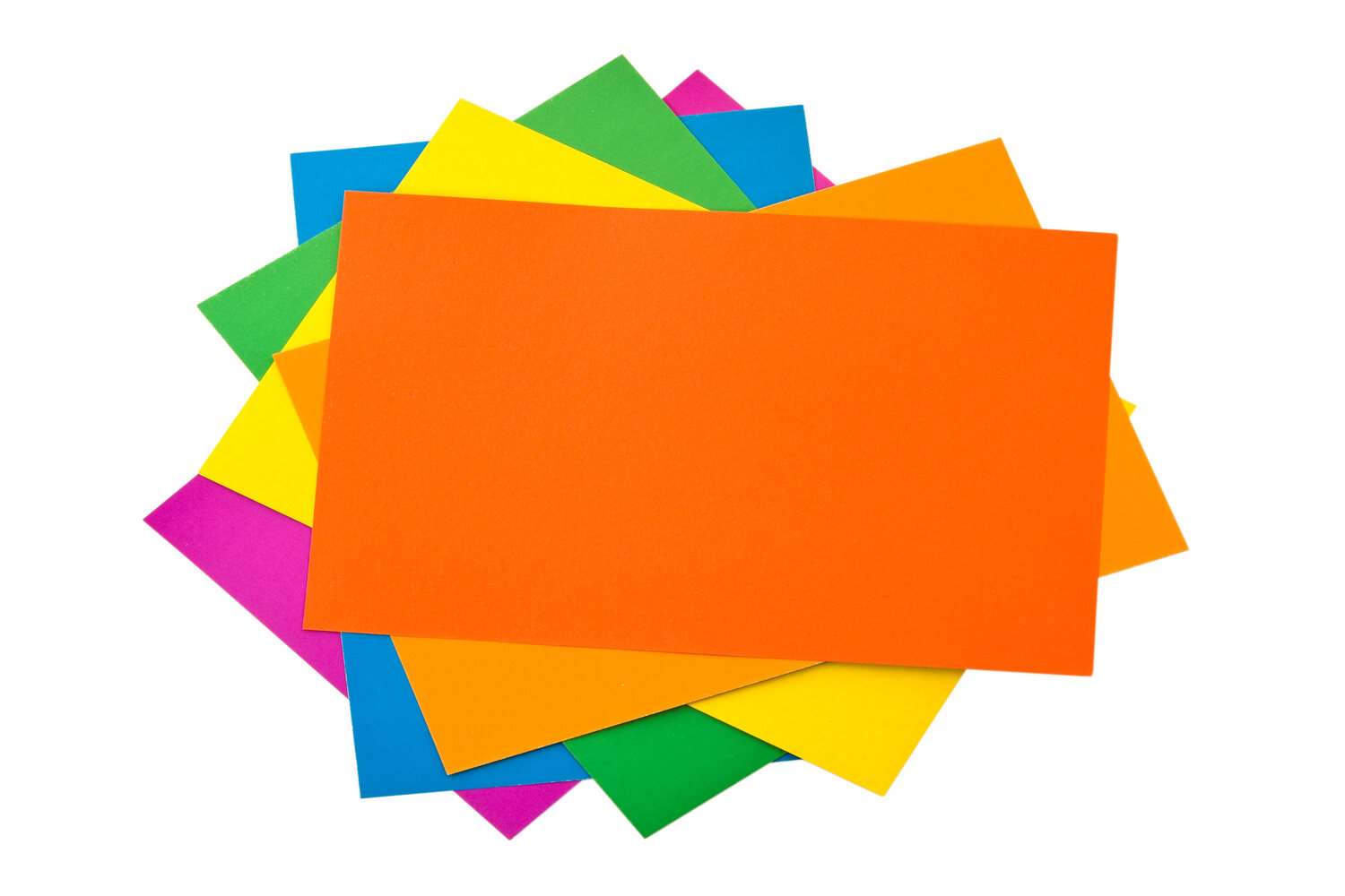 Use colored paper for matching activities with your toddler