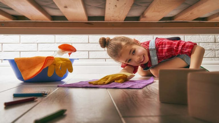 8 Helpful Tips To Make Cleaning Fun For Kids - Being The Parent