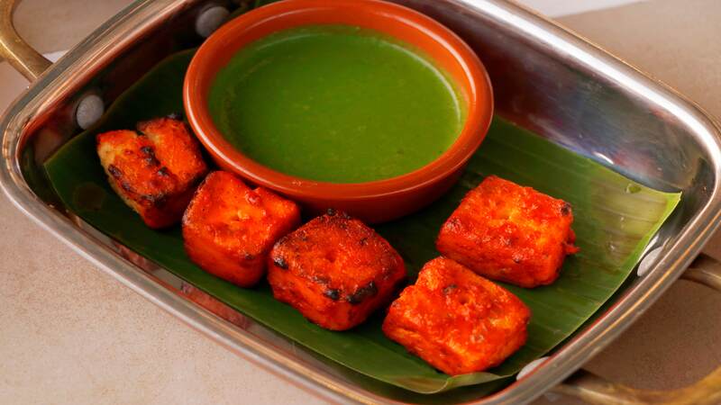 Paneer tikka bites
